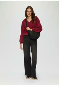 s.Oliver Sweater - rubinrot