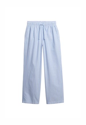 Superdry & Co STRIPE ELASTICATED - Pantalon classique - broker blue stripe