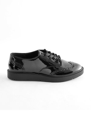 FOREVER COMFORT REGULAR WIDE FIT - Obutev z vezalkami - black patent