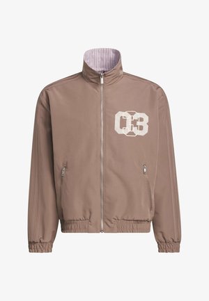 adidas Originals, FIREBIRD COACH JACKET UNISEX - Μπουφάν προπόνησης - trace brown/team victory red