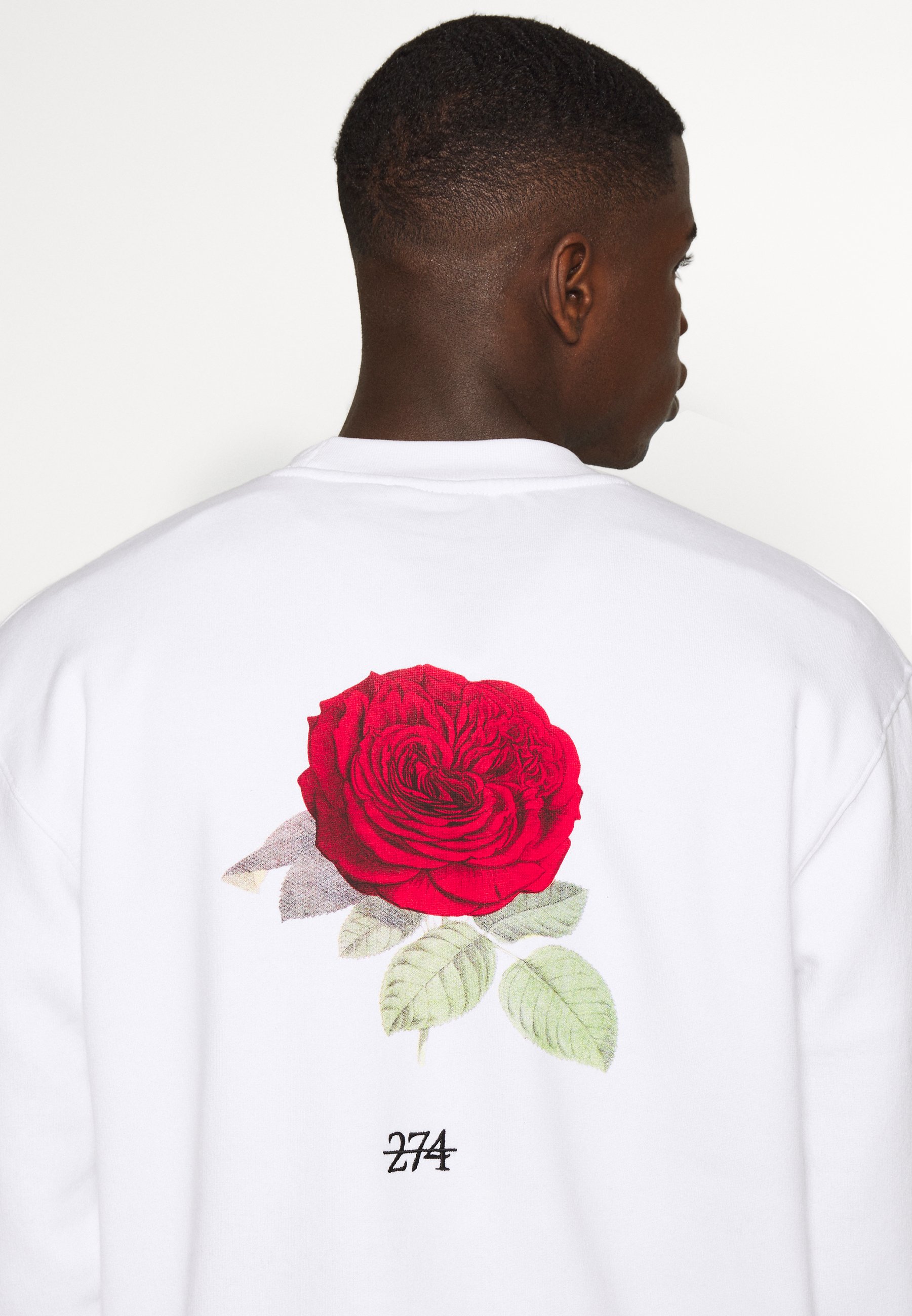 274 BRON ROSE CREW Sweatshirt white Zalando.no 274 BRON ROSE CREW - Sweatshirt - white