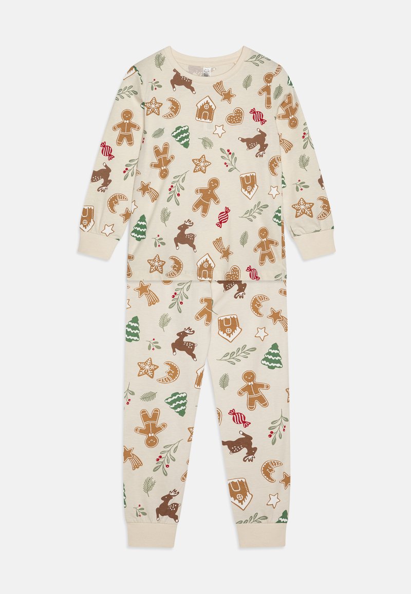 Lindex GINGER BREAD UNISEX - Nachtwäsche Set - light beige