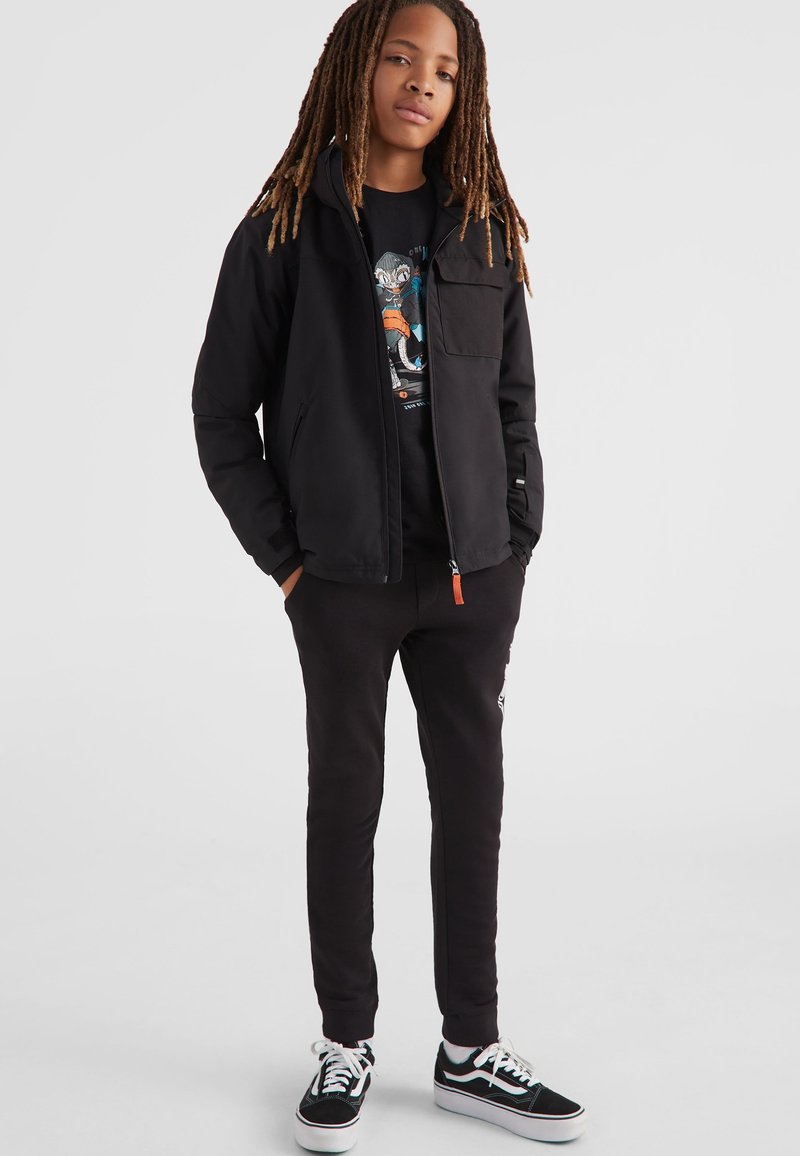 O’Neill Outdoorjas gemêleerd zwart O’Neill Outdoorjas gemêleerd zwart