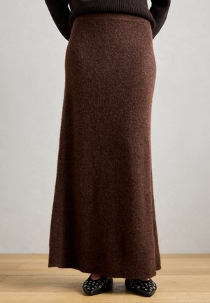 SKIRT STINA - Gonna lunga - brown