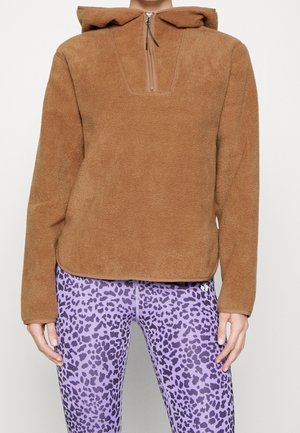 Fleecová mikina - light brown