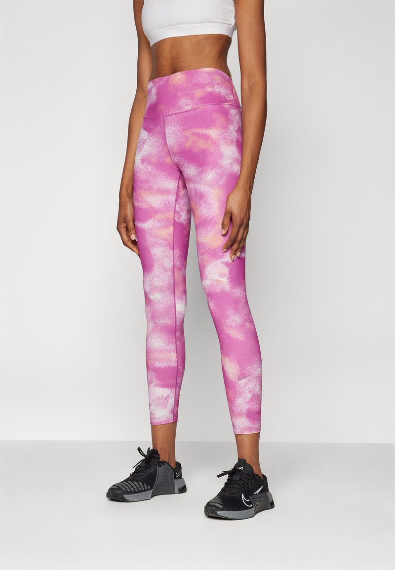 Nike Performance ONE 7/8  - Tights - hot fuchsia/black