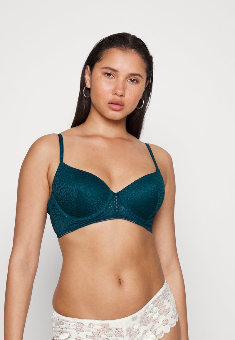 DIM MOD DE CORBEILLE PADDED BRA - Soutien com aro - green