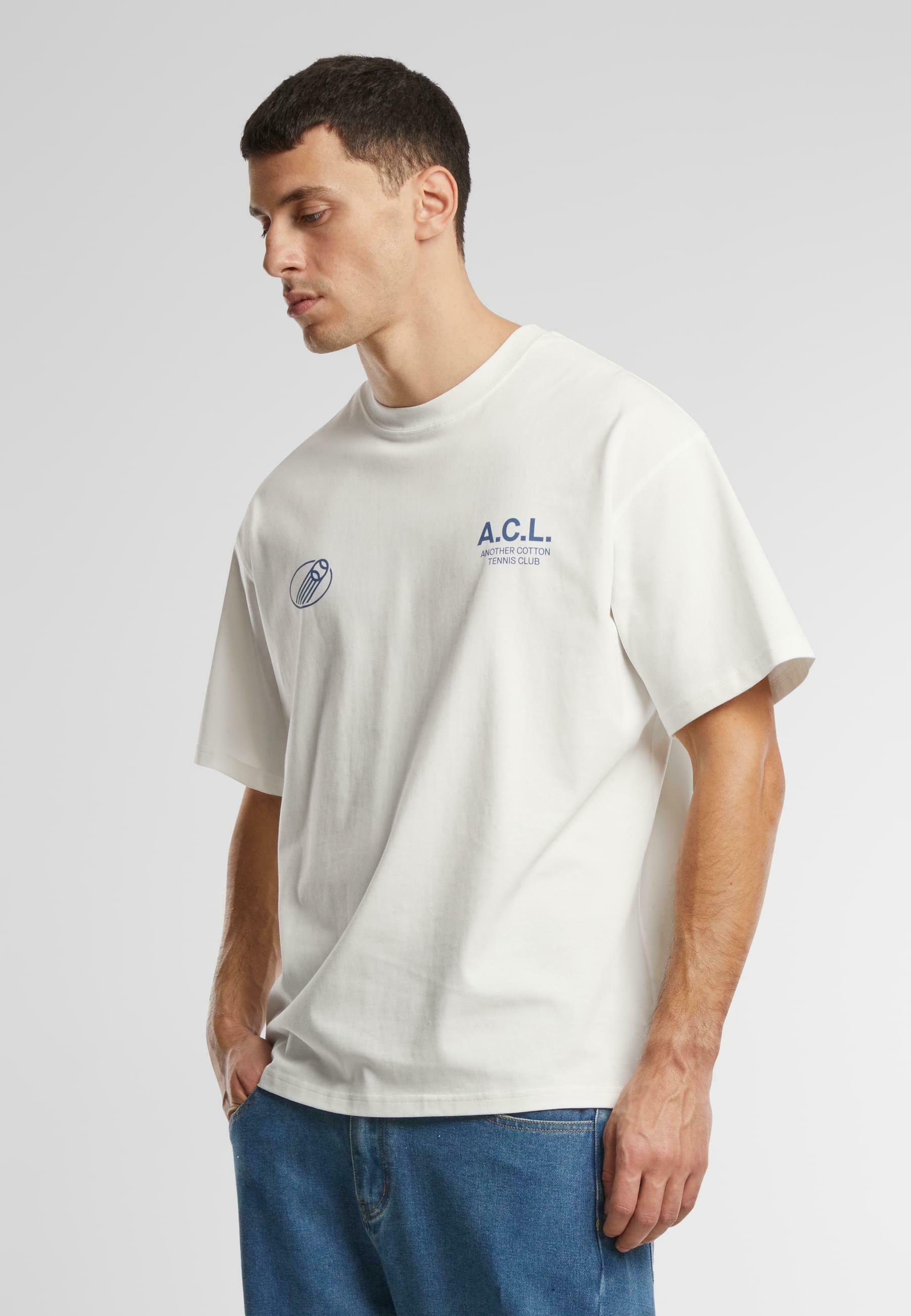 Mister Tee Herren T-Shirt „Anti Tennis Club“ – Mit Auffälligem Frontprint | Bequemer Basic Für Lässige Outfits