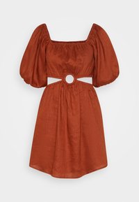 Faithfull the brand Denní šaty - orange