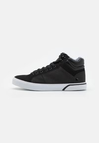 Pier One - UNISEX - Sneakers hoog - black Miniatuurafbeelding 1