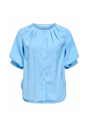 Object, SHIRT PLEATED - Blouse - little boy blue