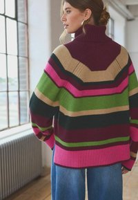 Next HIGH ROLL NECK - Striktrøje - multi stripe