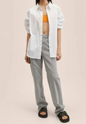 Mango Pantalon classique - black