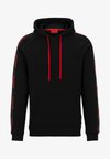 SPORTY LOGO - Hoodie - black