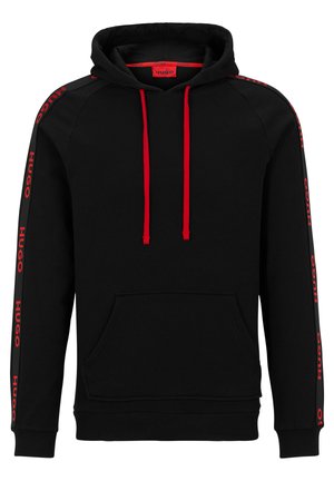 SPORTY LOGO - Mikina s kapucňou - black