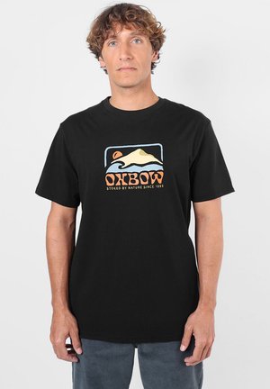 Oxbow, SCENIC - T-shirt imprimé - black