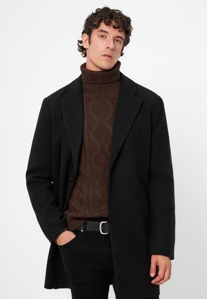 Pier One by Zalando, BASIC COAT - Класическо палто - black