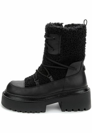 Cowboy-/Bikerstiefelette - black