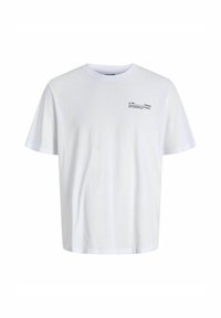RUNDHALS - Nyomott mintás póló - white