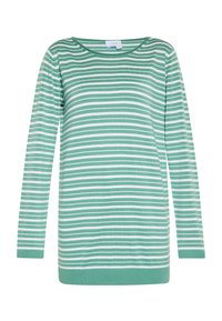 Maglione - hellgrün weiss