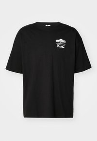 GRAPHIC TEE - Nyomott mintás póló - black