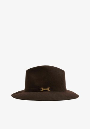 Reiss HOLLY FEDORA - Hatte - chocolate