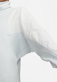 Nike Sportswear TOP AIR - Mikina - pure platinum flat pewter