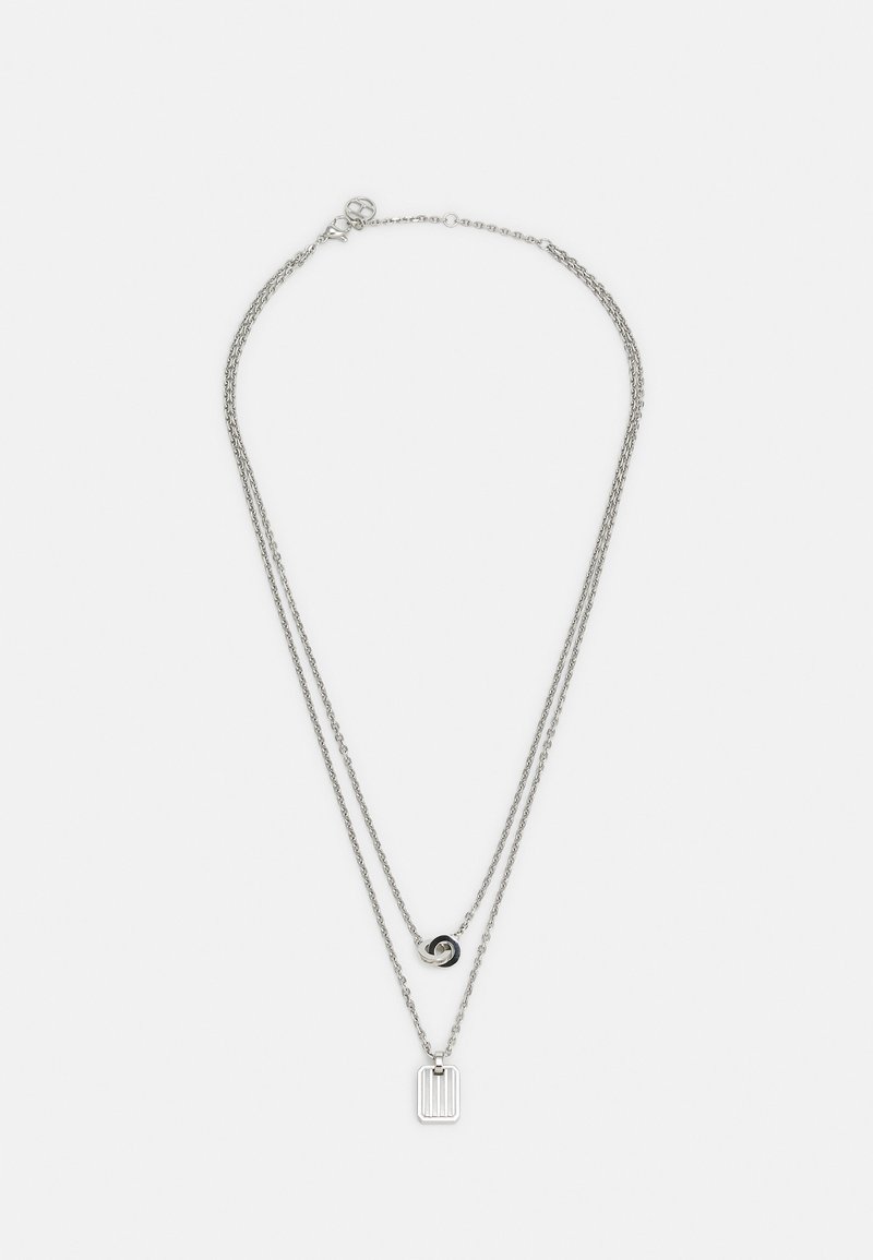 Tommy hilfiger silver necklace Clearance