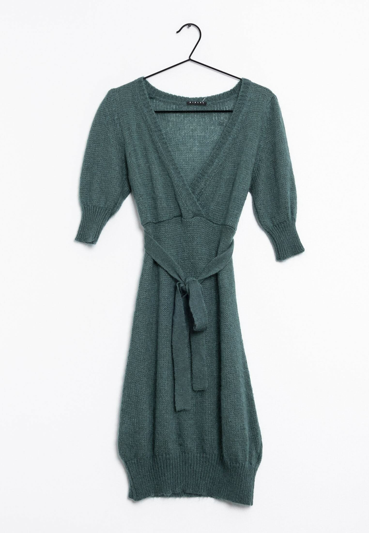 Sisley Jumper dress - green - (Pre-owned) - Zalando.ie