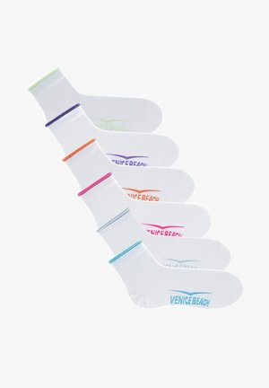 Venice Beach 6 PACK - Füßlinge - weiß