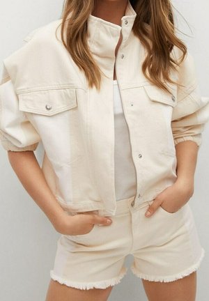 Short en jean - beige