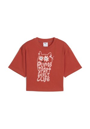 GRAPHICS KURZES - T-shirt imprimé - red fire