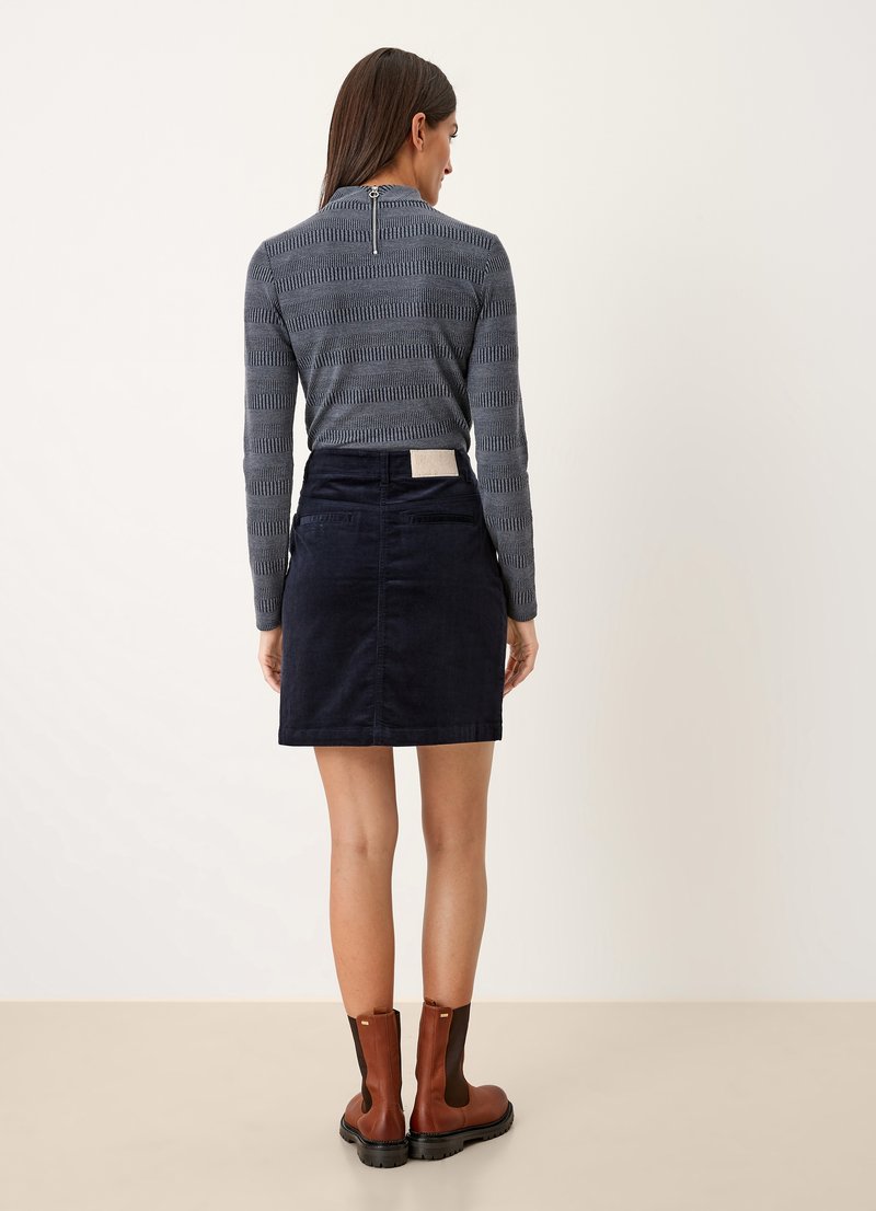 Damen Jeansröcke | s.Oliver MIT SATTELBUND A-Linien-Rock navy/dunkelblau - GY56189 Damen Jeansröcke | s.Oliver MIT SATTELBUND A-Linien-Rock navy/dunkelblau - GY56189