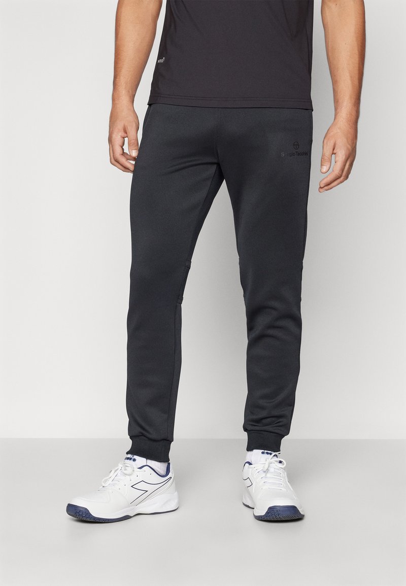 Sergio Tacchini MORET PANTS - Treniņtērpa apakšdaļas - black