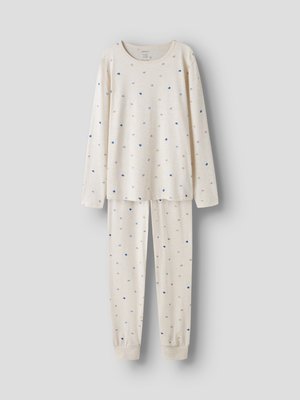 NKFNIGHTSET HEARTS SET - Σετ πιτζάμας - peyote melange