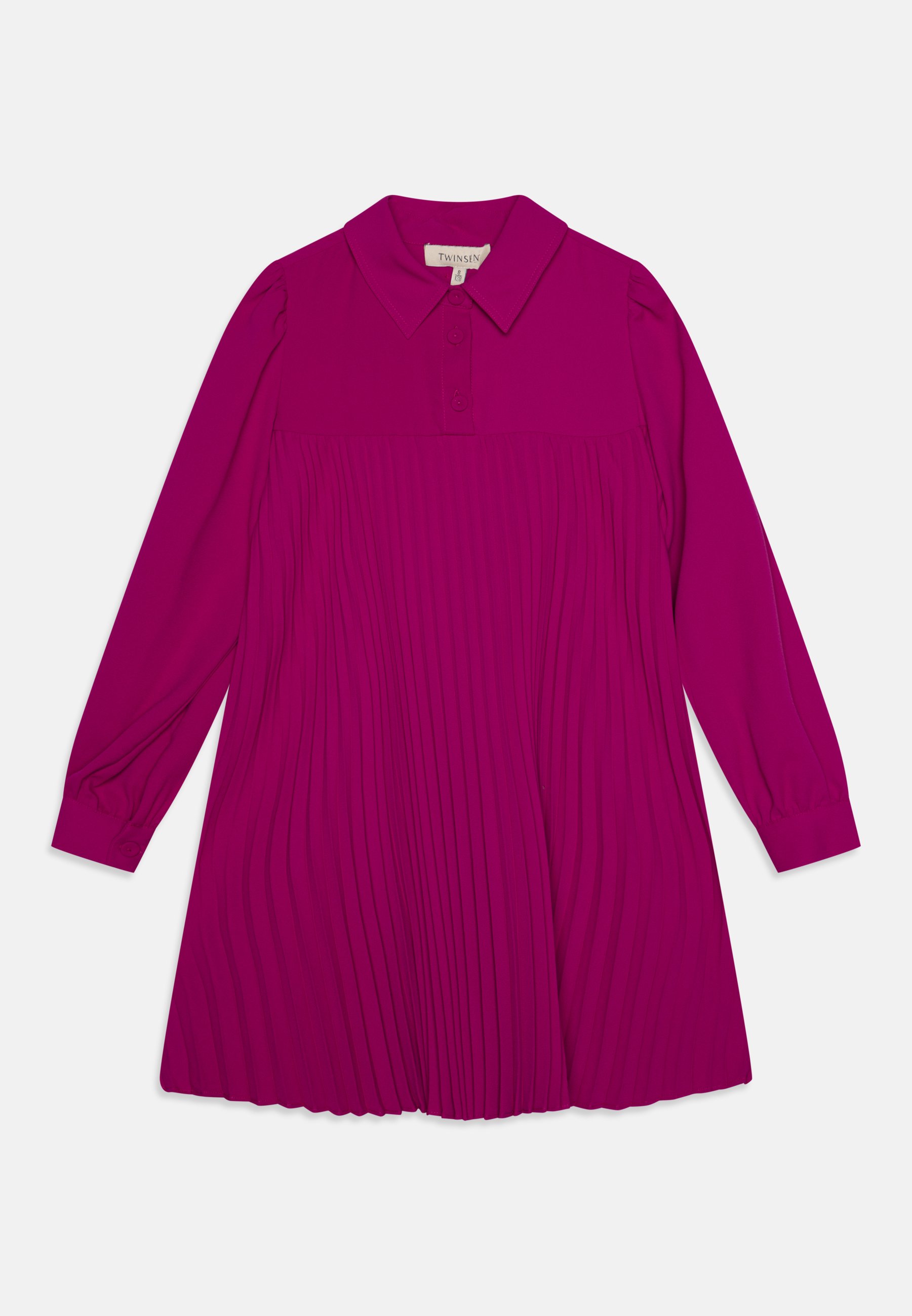 TWINSET WOVEN DRESS - Shirt dress - magenta purple/pink - Zalando.co.uk