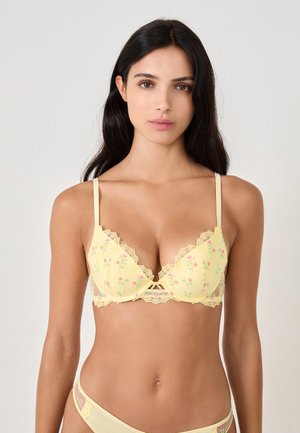 Etam REVEUSE - Reggiseno push-up - light yellow