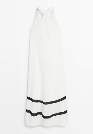 Massimo Dutti, Denní šaty - white