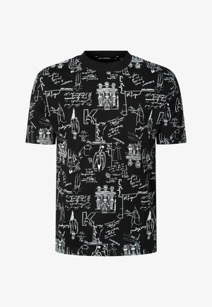 KARL LAGERFELD, BEKLEIDUNG 755139 - T-shirt print - black
