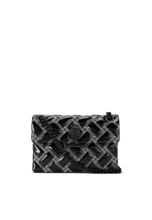 MINI KENSINGTON DRENCH - Cross body bag - blk white