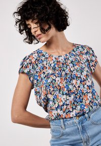 Apricot DITSY FLORAL TULIP SLEEVE - Camicetta - navy