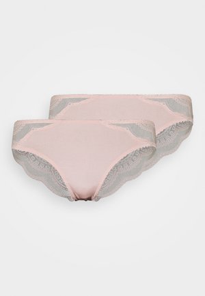 LASCANA, LS BRASILSLIP MICRO 2X PACK - Slip - rose