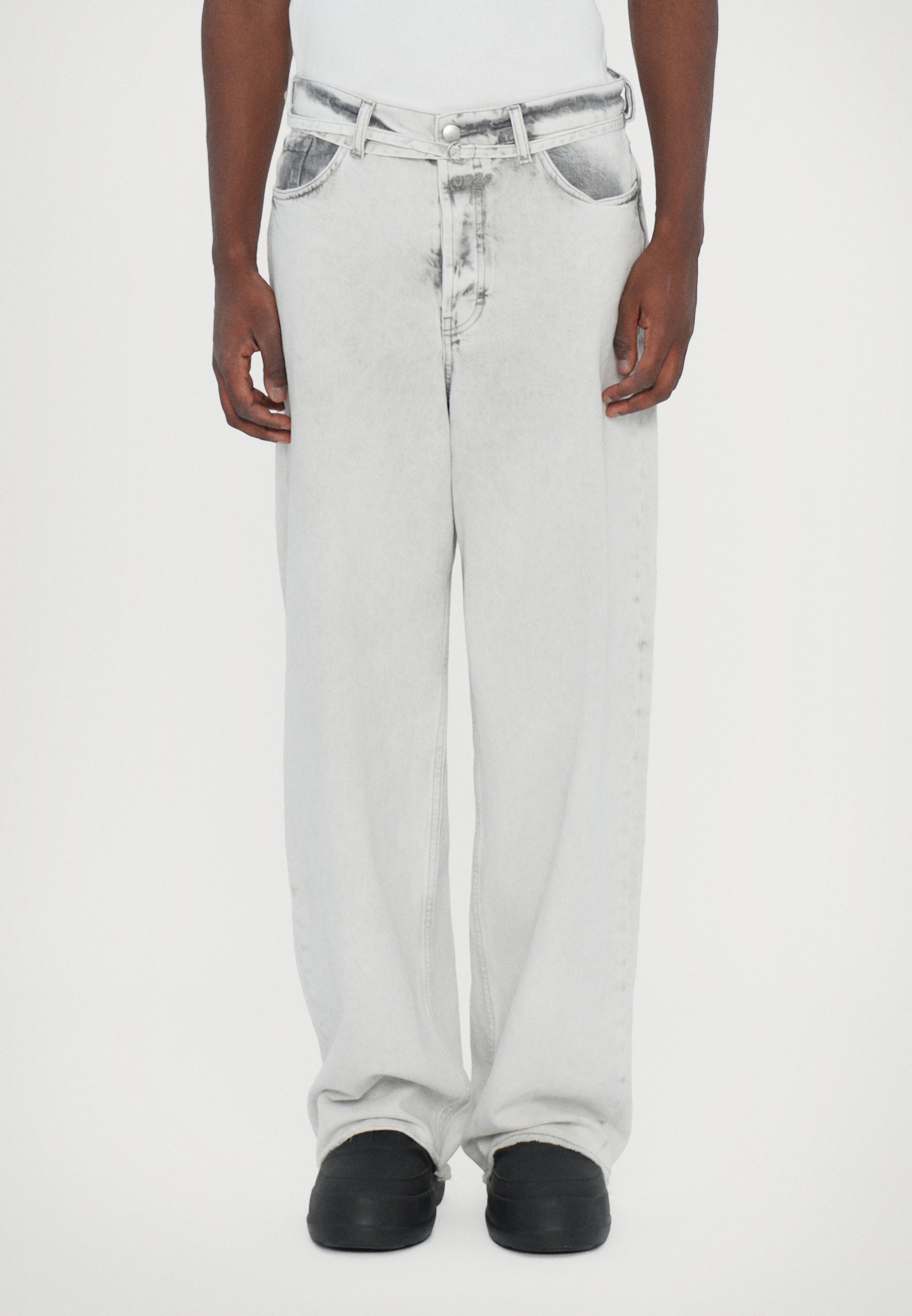 032c DOWN TO EARTH WIDE LEG UNISEX - Jeans Relaxed Fit - washed