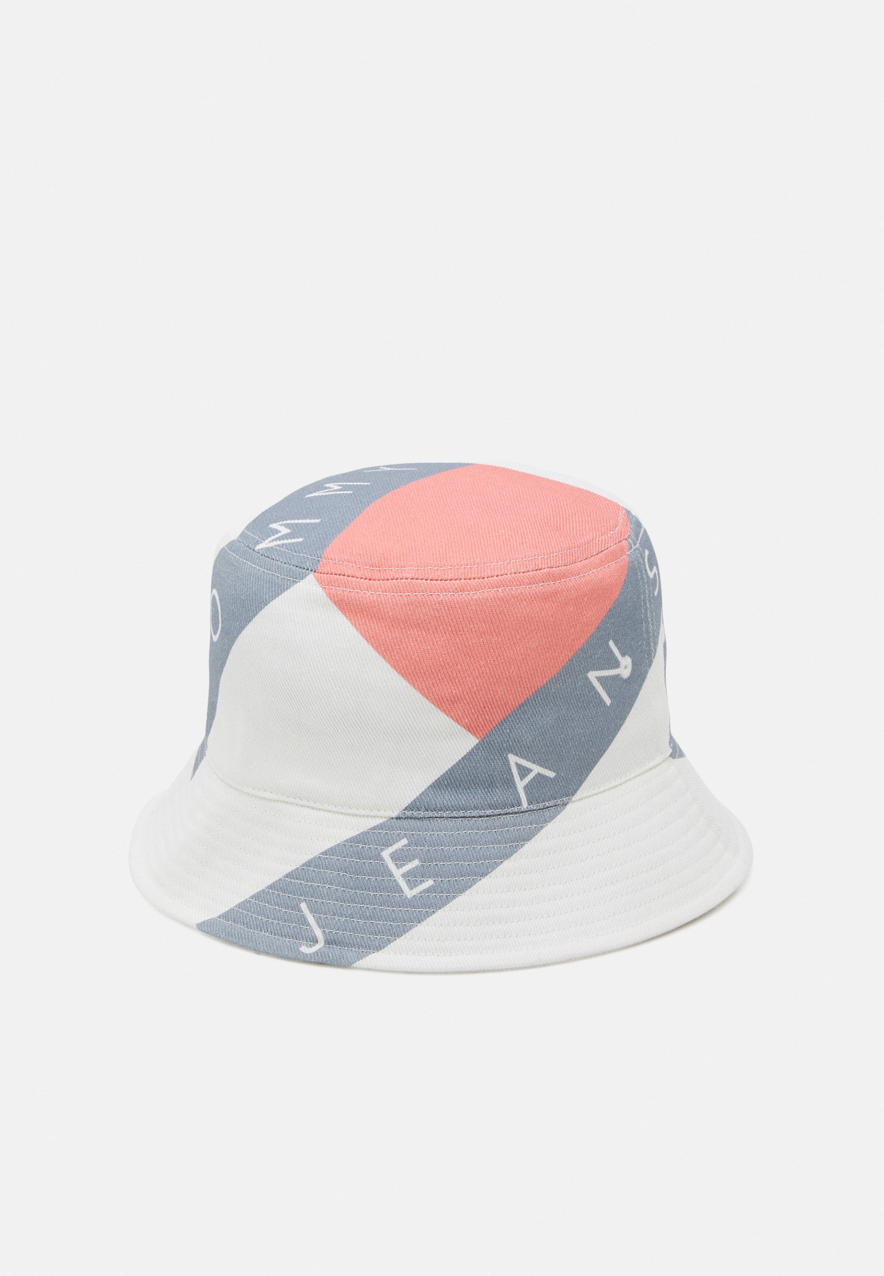 Tommy Jeans HERITAGE FLAG BUCKET - Cappello - white/bianco - Zalando.it