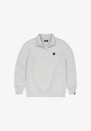 Butcher of Blue, ARMY HALF ZIP - Sweater - vintage grey melange