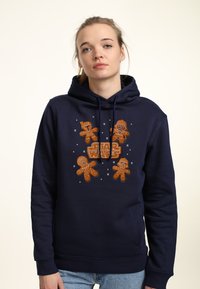 Star Wars STAR WARS CLASSIC GINGERBREAD CREW - Jersey con capucha - navy blue