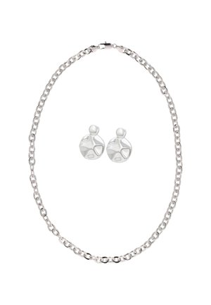 SET - Øreringe - silver-coloured