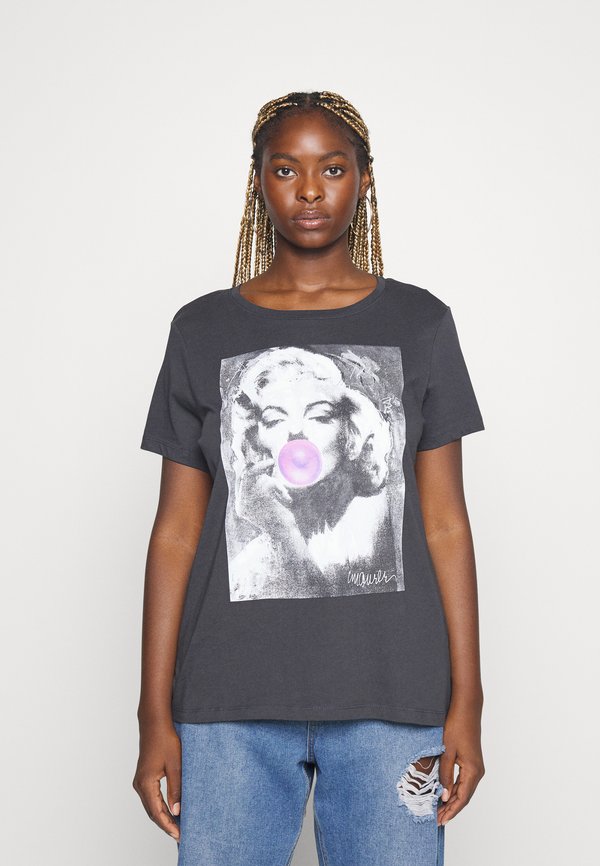 CARMARILYN TEE - Print T-shirt - phantom