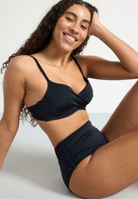 Lindex SHAPING WITH HIGH WAIST  - Bikini pezzo sotto - black