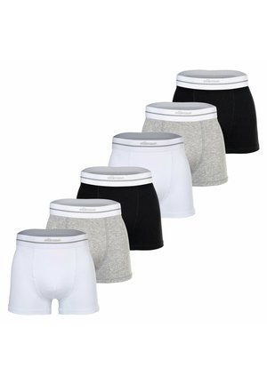 6ER PACK - AMBRIA,LOGOBUND,  - Boxershort - schwarz weiß grau